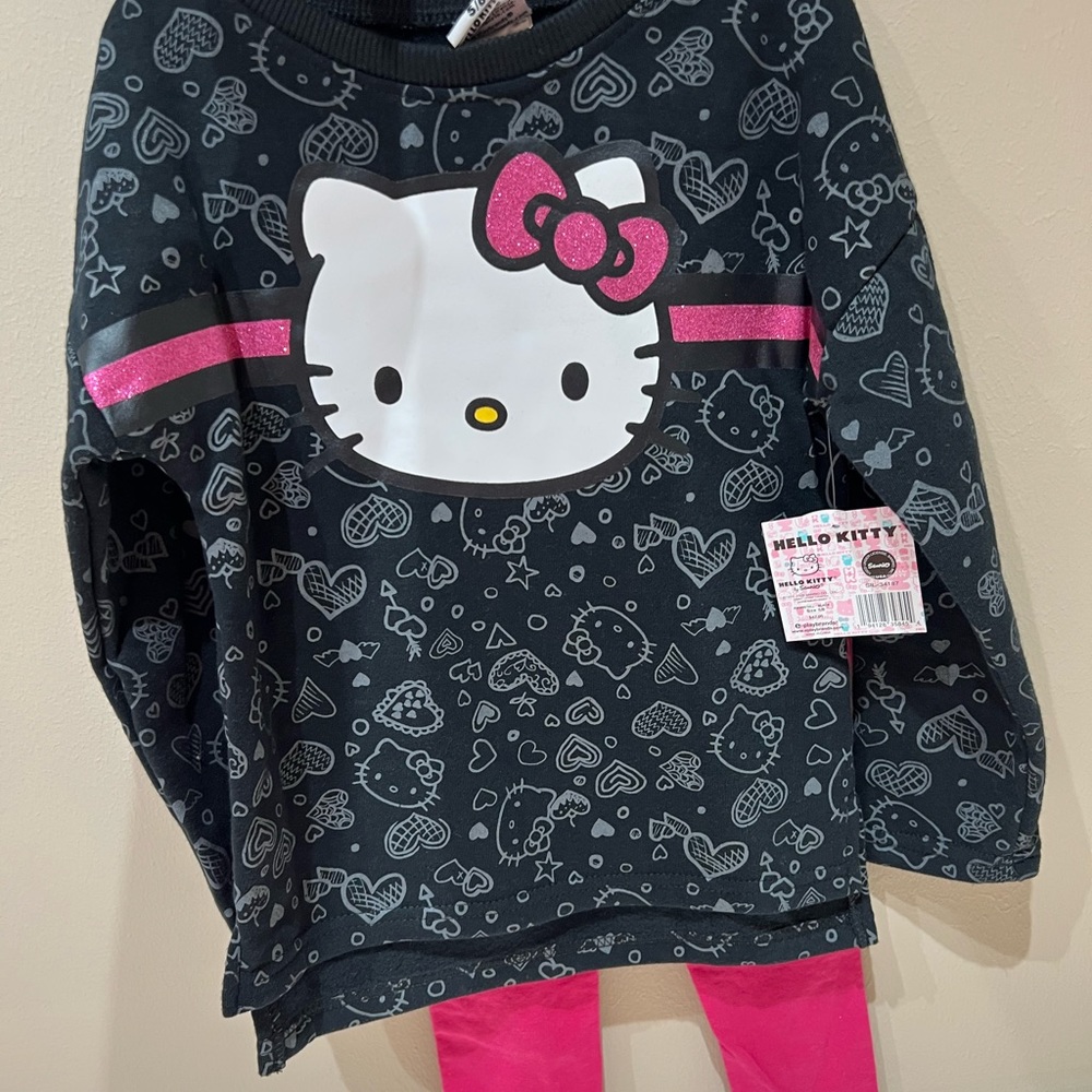 Hello kitty two piece set